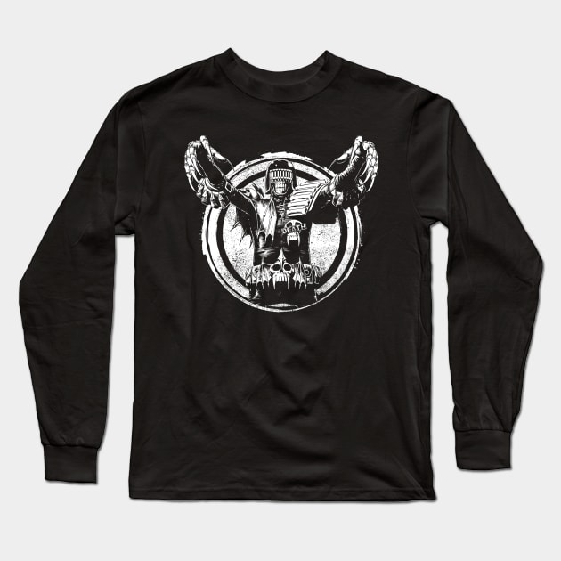 Judge Death Long Sleeve T-Shirt by burristx